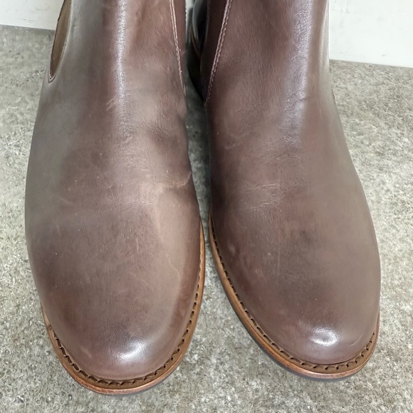 NEW David Tate Luxe Brown Leather Chelsea Boot Women’s Size 10 - Picture 7 of 10